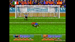 International Superstar Soccer Deluxe (GEN). Penalty Kicks: ITALY vs SPAIN