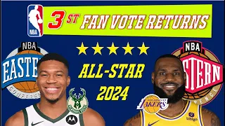 2024 NBA All-Star Voting: Unveiling the 3rd Fan Vote Results!