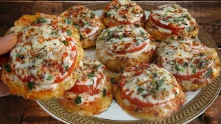 A NEW WAY of Potato recipe, better than pizza.Easy and delicious in 10 minutes. incredibly recipe😋