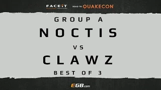 Noctis vs Clawz - GROUP A (Road to Quakecon 2015)