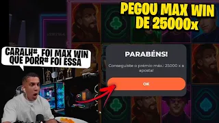 HUDSON AMORIM FICOU SEM ACERDITAR AO PEGAR MAX WIN DE 25000x *Finalmente 1 Milhão?