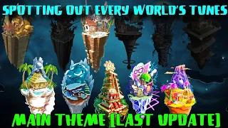 PvZ 2 Modern Day Main Theme - Spotting Out Every World's Tunes (Last Update).