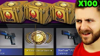 MI-A PICAT CUTIT DIN 100 DE CUTIUTE CASE OPENING PE CS:GO!