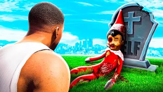 Who KILLED Elf On The Shelf In GTA? (Sad)