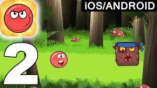 Red Ball 4 - Level 16-30 - Part 2 - Gameplay Walkthrough Video (iOS Android)