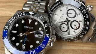 Parnis “cheap watches that work”