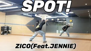 SPOT!(Feat.JENNIE) - 지코(ZICO) | 이지댄스 | 포인트댄스 | 다이어트댄스 | 지니댄스핏 안무 #지코 #zico #spot #스팟