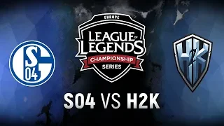 S04 vs. H2K - Week 5 Day 1 | EU LCS Summer Split | FC Schalke 04 vs. H2K (2018)