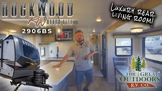 NEW 2024 Rockwood Ultra Lite 2906BS - Massive Couples Coach w/ HUGE Living Room! Colorado RV Sales