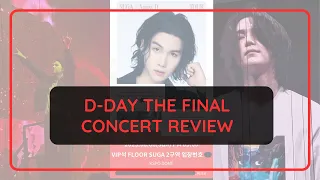 D-DAY THE FINAL || All 3 days || REVIEW