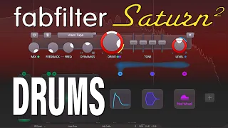 How to easily get great sounding drums with Fabfilter Saturn 2!