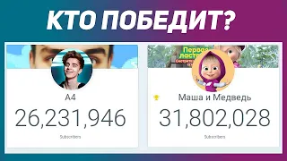 ВЛАД А4 VS МАША И МЕДВЕДЬ (А4 ПРОТИВ МАШИ И МЕДВЕДЬ): КТО ПОБЕДИТ?