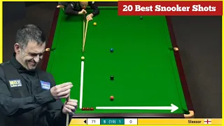 20 Best Snooker Shots !