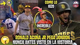 La vez que RONALD ACUÑA JR pegó JONRON NUNCA ANTES VISTO en TODA la HISTORIA | MLB
