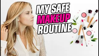 A health coach’s NONTOXIC makeup tutorial...with makeup that that ACTUALLY WORKS