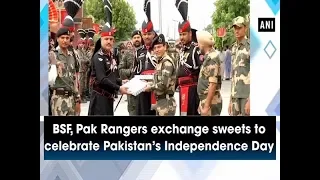 BSF, Pak Rangers exchange sweets to celebrate Pakistan’s Independence Day - #Punjab News