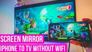 Screen Mirroring iPhone: How to Screen Mirror iPhone To TV Without WiFi (2021)