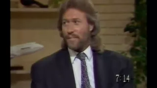 Barry Gibb "guests" on Today, 1988