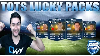 FIFA 15 BEST TOTS / EASFC TOTS ULTIMATE TEAM PACK OPENING - LUCKY PACKS 10 TOTS CARDS OMFG