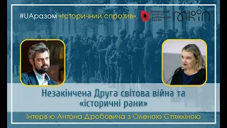 Історичний спротив. Інтерв'ю Антона Дробовича з Оленою Стяжкіною