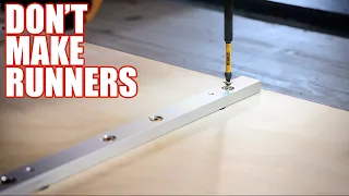 your crosscut sled is way too big