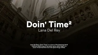doin' time x doin' time - lyrics (speed up + reverb)