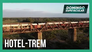 Conheça o hotel construído em vagões de trem antigos