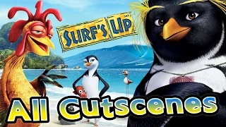 Surf's Up All Cutscenes | Full Game Movie (PS3, X360, Wii, PS2, GCN, PC)