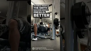 Smith Machine Bench vs. Free Weight | Which is Better?