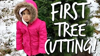 First Tree Cutting! - Dancember 10, 2016 -  ItsJudysLife Vlogs