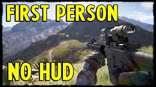 Ghost Recon Wildlands - Ohne HUD im First Person Modus!