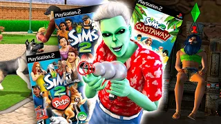 Los JUEGOS de los SIMS para PS2 eran RAROS