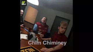 Blackburn and Burnley fans meet in pub