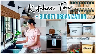 KITCHEN TOUR + BUDGET HOME ORGANIZATION IDEAS | Bulk & Long Term Storage Solutions