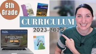 6th Grade Curriculum Choices for 2023-2024 Homeschool Year