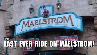 The Last Ride Ever on Maelstrom at Epcot Walt Disney World for TPR POV