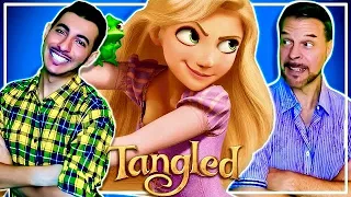 Real Vocal Coach Reacts To TANGLED for the FIRST TIME | DISNEY 100 | Movie Commentary & Reaction