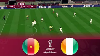 Cameroon vs Cote d'Ivoire | FIFA World Cup Qatar 2022 Qualifiers (16 November 2021)