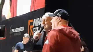 BILL KAZMAIER INTERVIEWS ANDY BOLTON AT EUROPE'S STRONGEST MAN