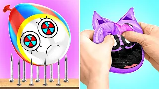 Don't Pop This Pomni Balloon 🤡🎈 *BEST ASMR And Satisfying Crafts And Gadgets*