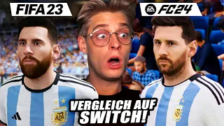 EA FC 24 auf Nintendo Switch grafisch BESSER als FIFA 23?!