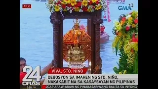 24 Oras: Debosyon sa imahen ng Sto. Niño, nakakabit na sa kasaysayan ng Pilipinas