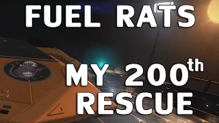 Fuel Rats: My 200th Rescue (Elite: Dangerous)