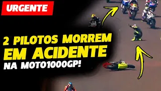 URGENTE: 2 PILOTOS MORREM EM ACIDENTE ASSUSTADOR NA MOTO1000GP EM CASCAVEL | FÓRMULA 1 | GP EM CASA