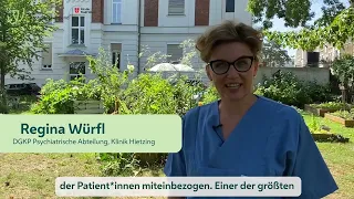 Gartentherapie in der Klinik Hietzing