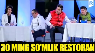 Dizayn jamoasi - 30 ming so'mlik restoran