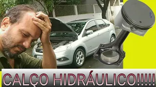 CARRO PAROU NA ÁGUA DA CHUVA PODE DA CALÇO HIDRÁULICO NO MOTOR DIAGNOSTICO AO VIVO