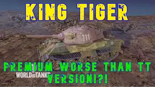 King Tiger Premium Worse than the TT Version!? ll Wot Console - World of Tanks Console Modern Armour