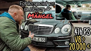 Soll ich diesen E55 AMG KAUFEN? - Besichtigung, PROBEFAHRT & VERHANDLUNG | Japan Re-Import