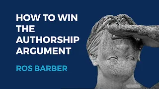 Ros Barber: A Thousand Questions Reduced to One: How to Win the Authorship Argument